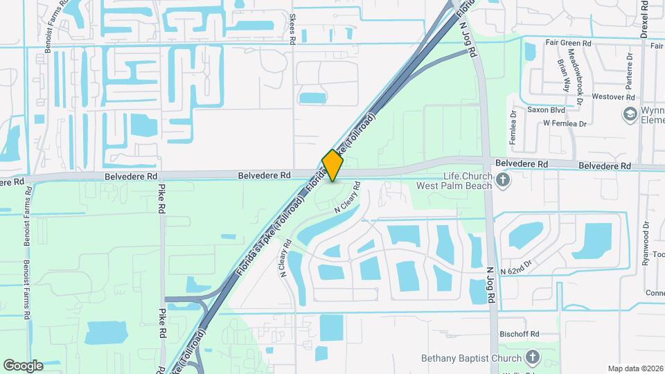 Palm Beach Preserve Map and Location Details