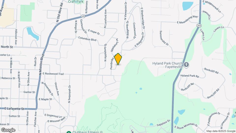 884 Shrewsbury Ln Map and Location Details