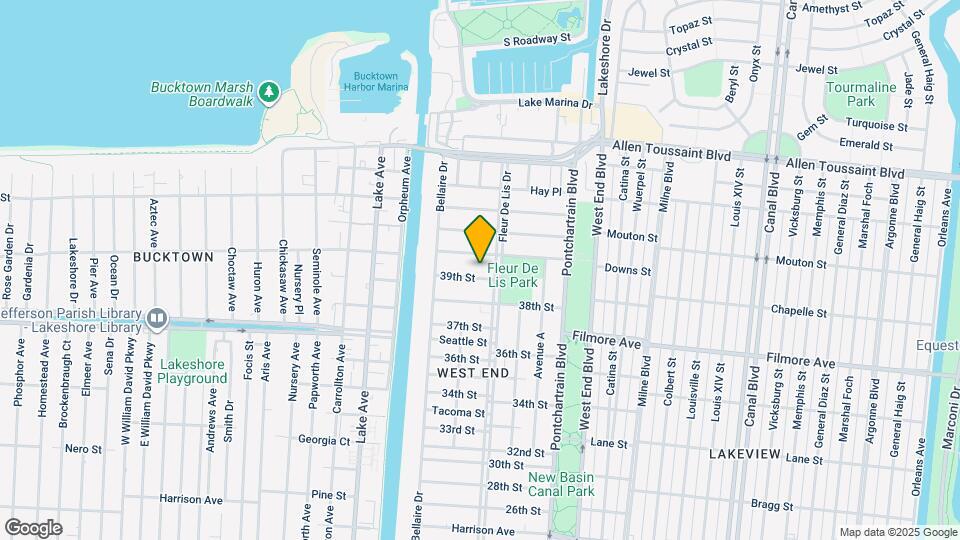 339 39th St Map and Location Details