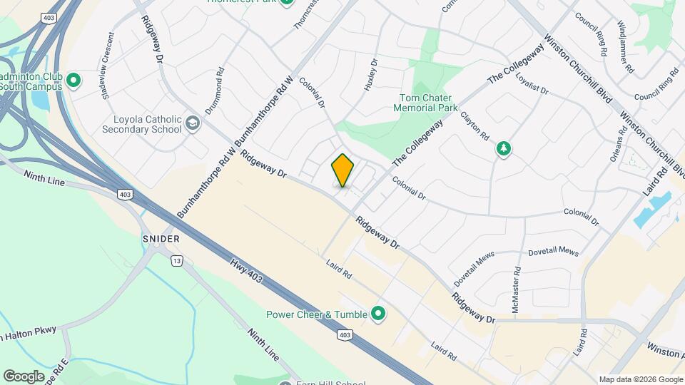 3401 Ridgeway Dr, Unit 305 Map and Location Details