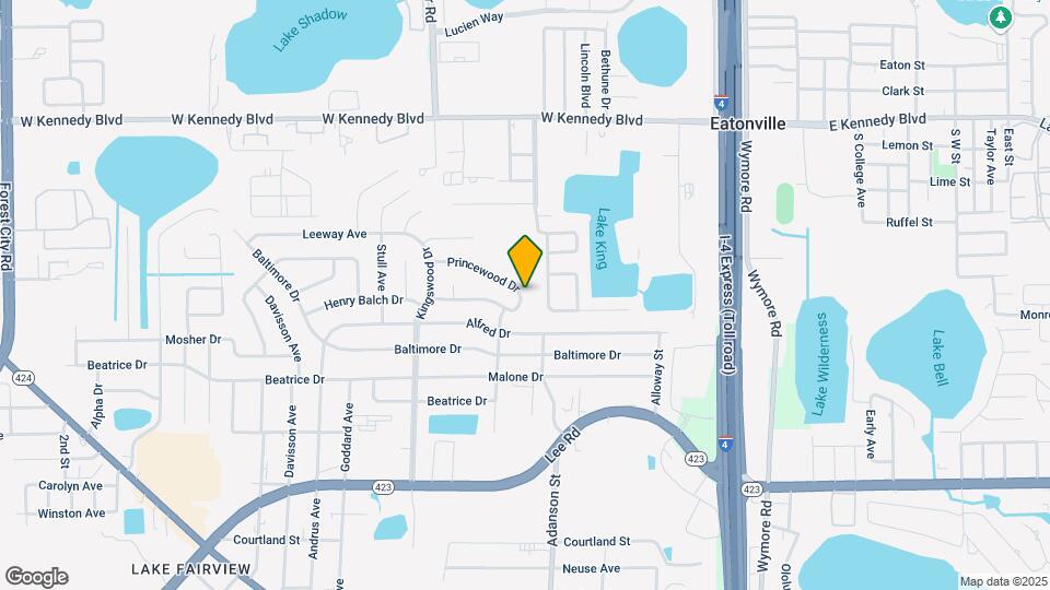 1045 Princewood Dr Map and Location Details