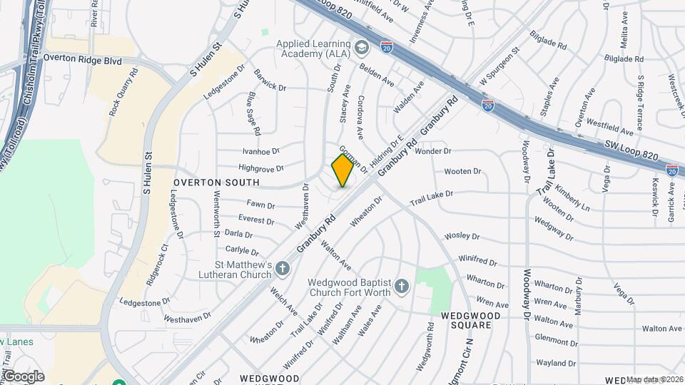 4303 Segura Ct S Map and Location Details