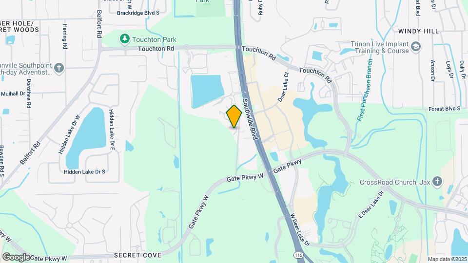 4480 Deerwood Lake Pkwy Map and Location Details
