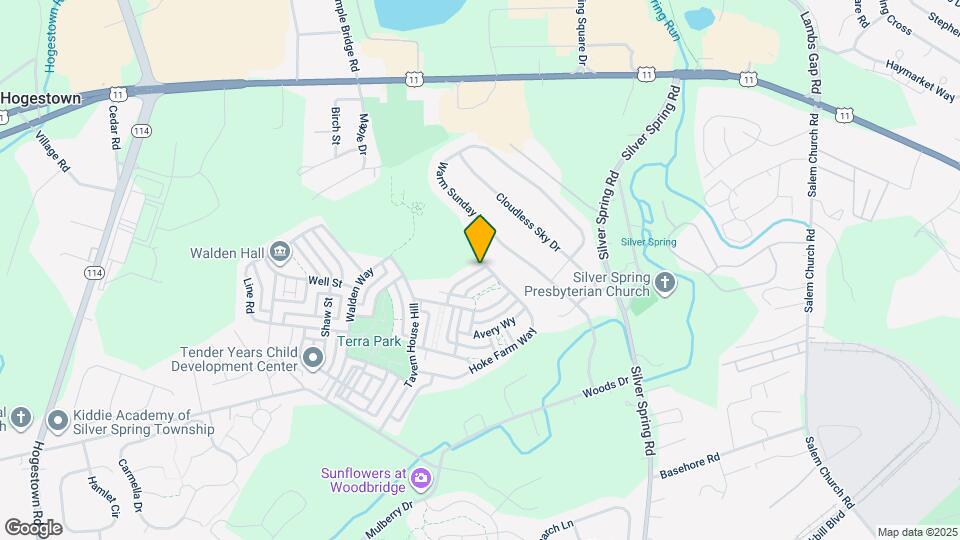 207 Hoke Farm Way Map and Location Details
