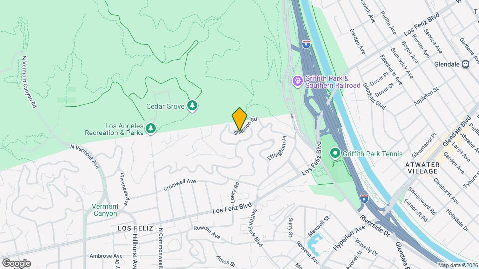 3832 Shannon Rd Map and Location Details