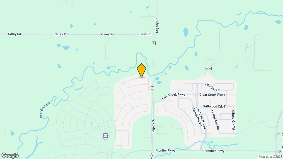 3424 Cimarron River Dr Map and Location Details