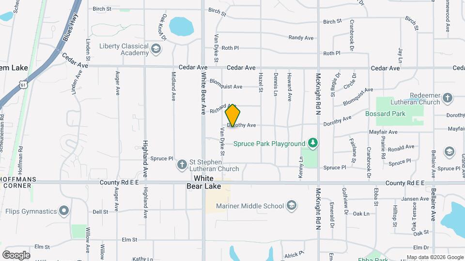 2078 Dorothy Ave Map and Location Details