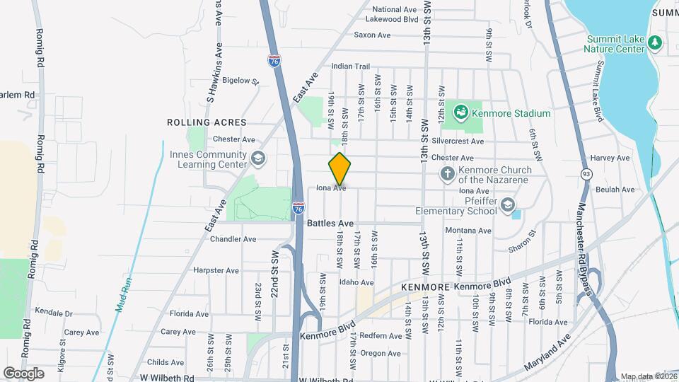 2044 18th St SW Map and Location Details