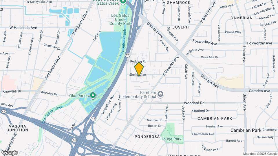 124 Shelley Ave Map and Location Details