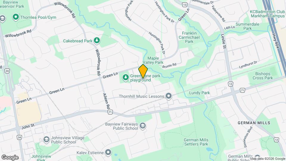 21 Kings College Rd Map and Location Details