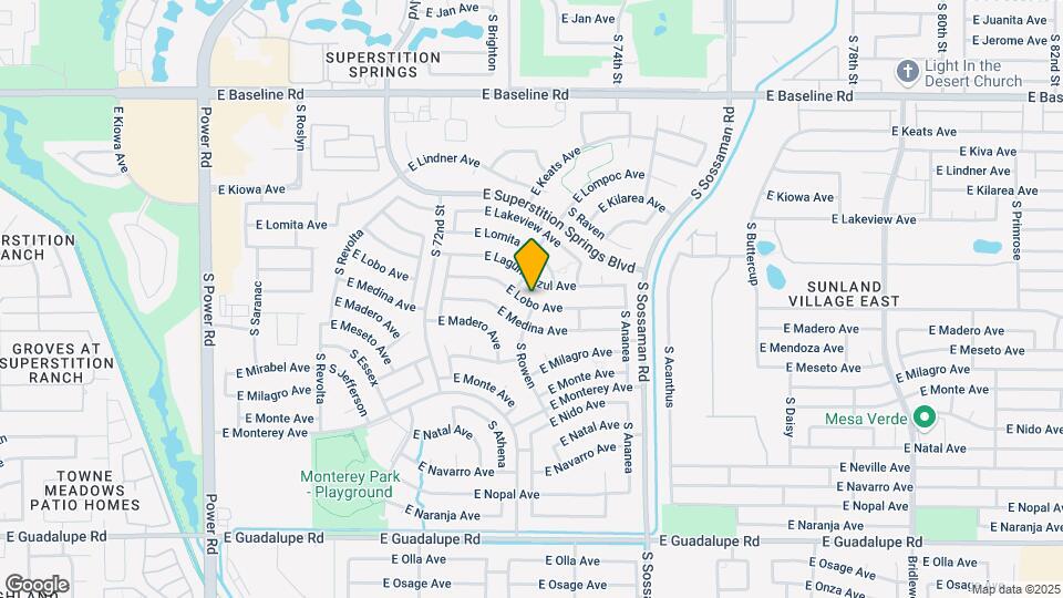7364 E Lobo Ave Map and Location Details