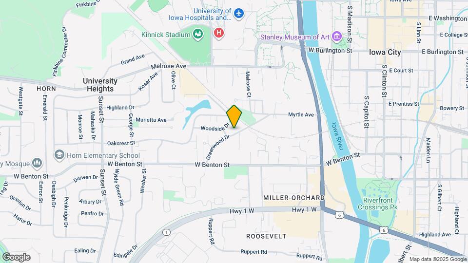 610 Greenwood Dr Mapa y Detalles de la Ubicación