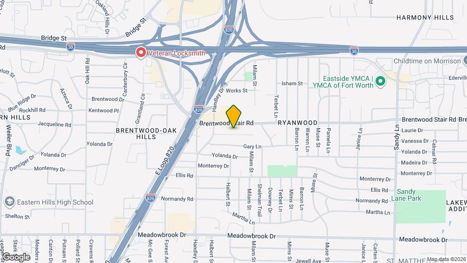 6801 Franwood Terrace Map and Location Details