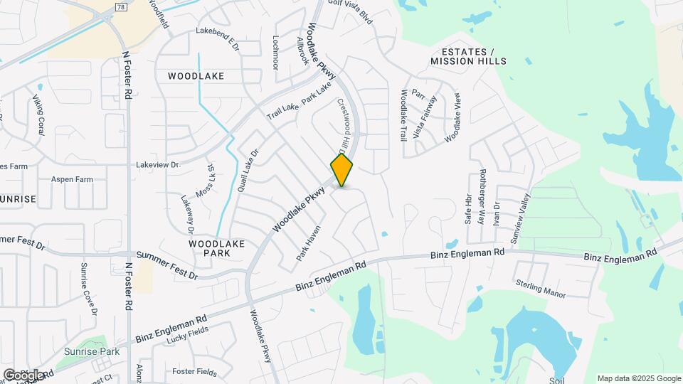 4631 Granite Shoals Map and Location Details