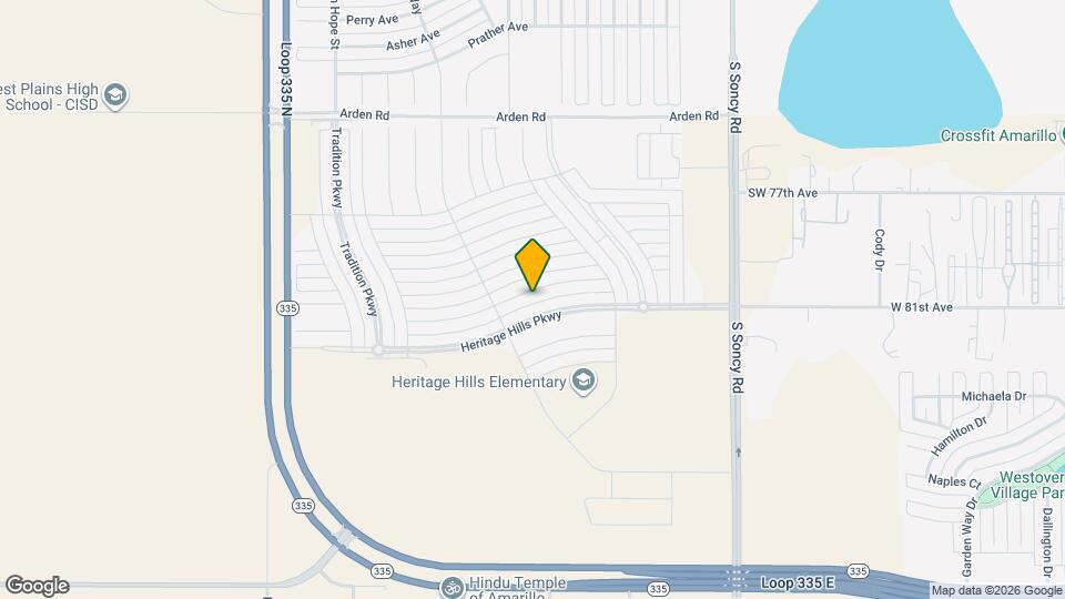 9305 Kori Dr Map and Location Details