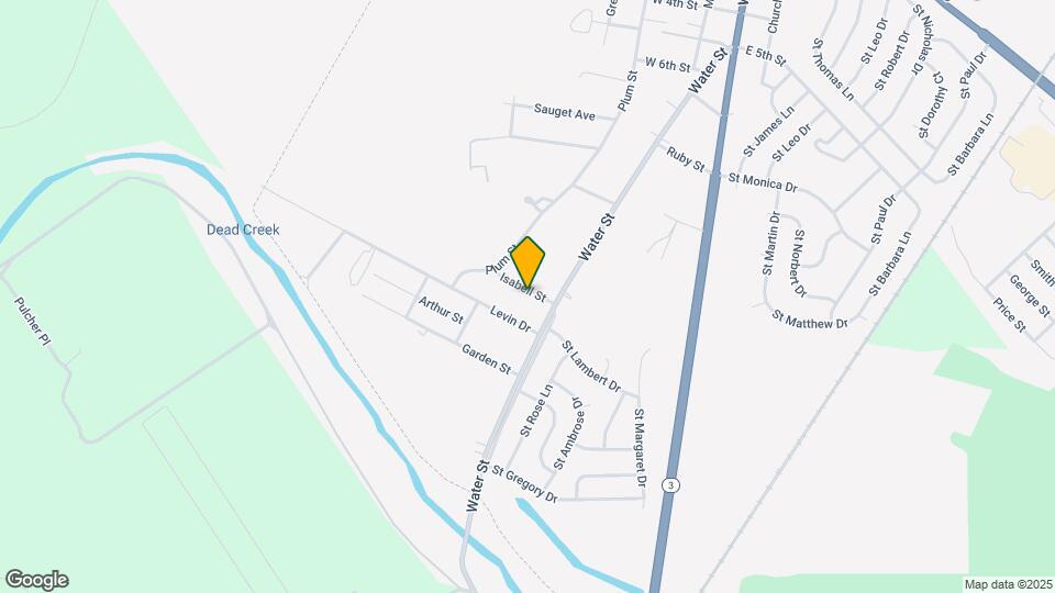 310 Isabell St Map and Location Details