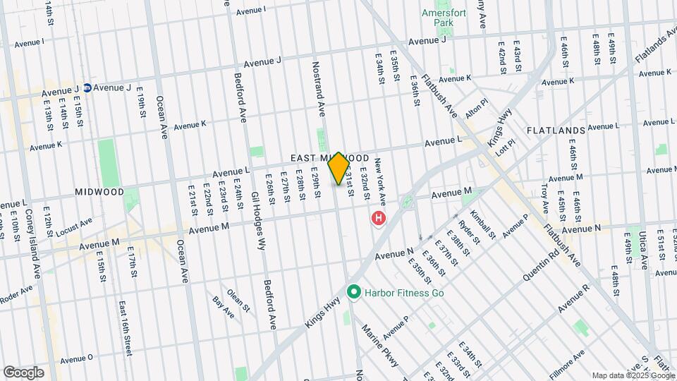 2635 Nostrand Ave Map and Location Details