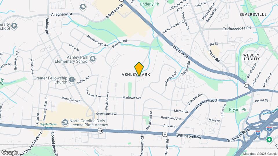 1952 Garibaldi Ave Map and Location Details