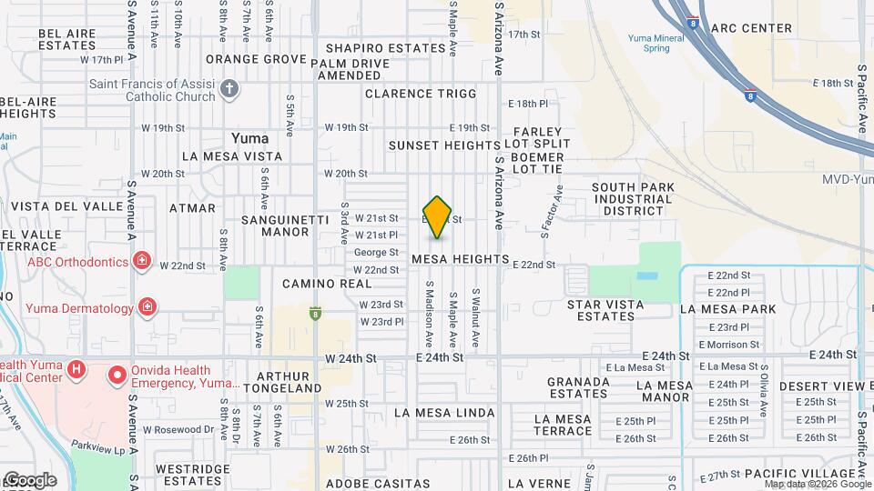 2149 S Madison Ave Map and Location Details