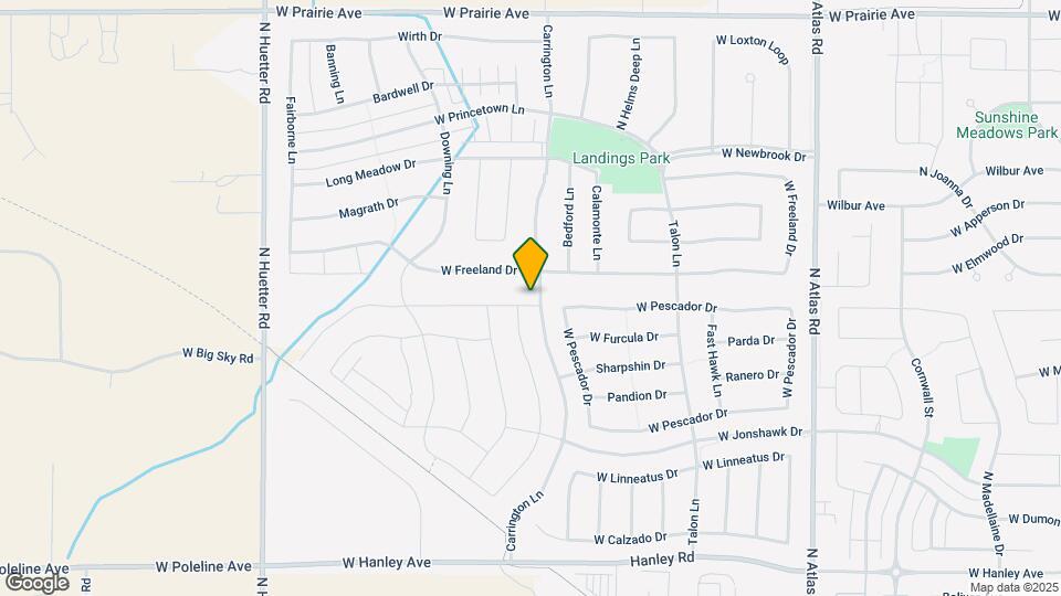 4025 W Homeward Bound Blvd Map and Location Details