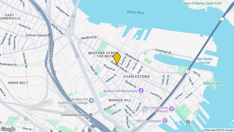 274 Bunker Hill St Map and Location Details