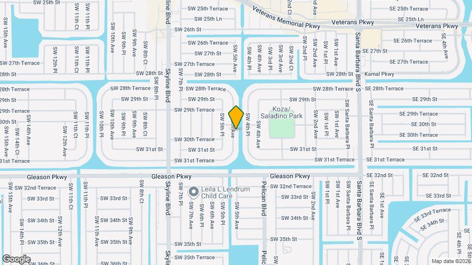 3009 SW 5th Ave Map and Location Details