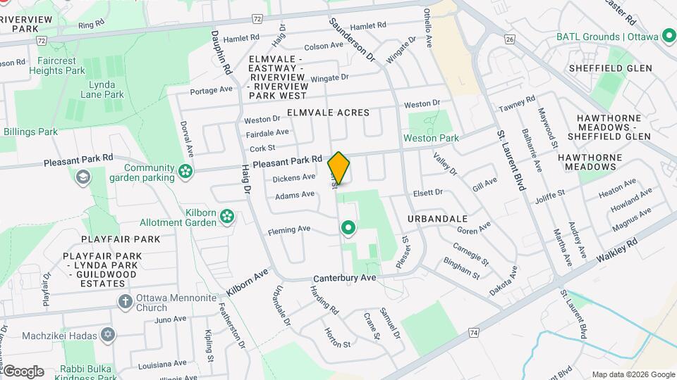 2101 Arch St Map and Location Details