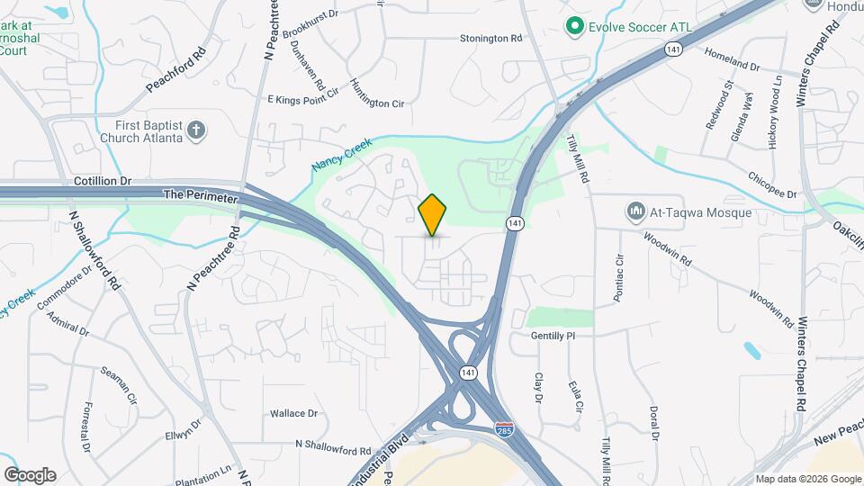 4257 Spruce Pine Alley Map and Location Details