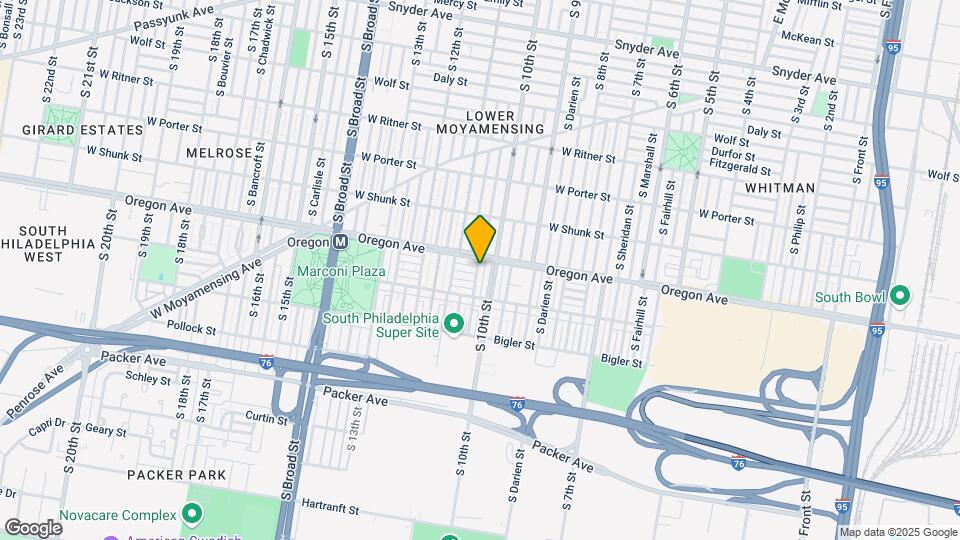 2711 S Alder St Map and Location Details