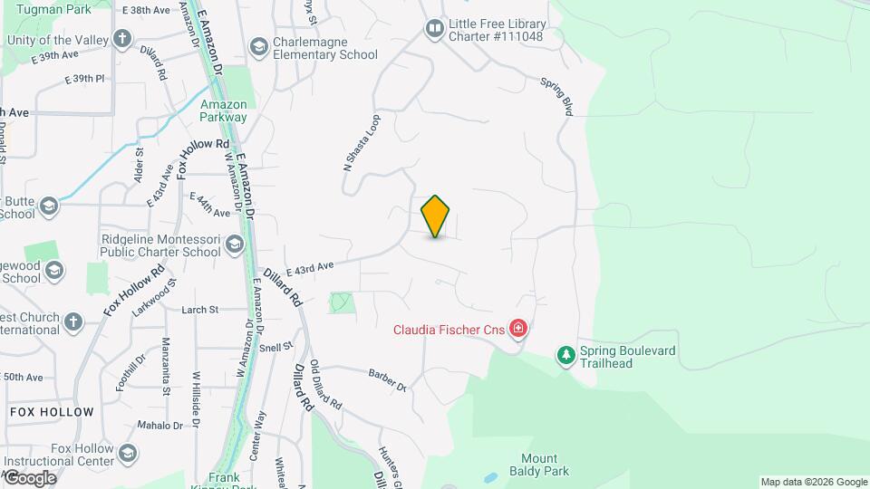 1776 E 43rd Ave Map and Location Details