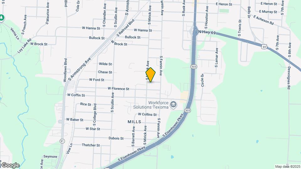 532 W Ford St Mapa y Detalles de la Ubicación