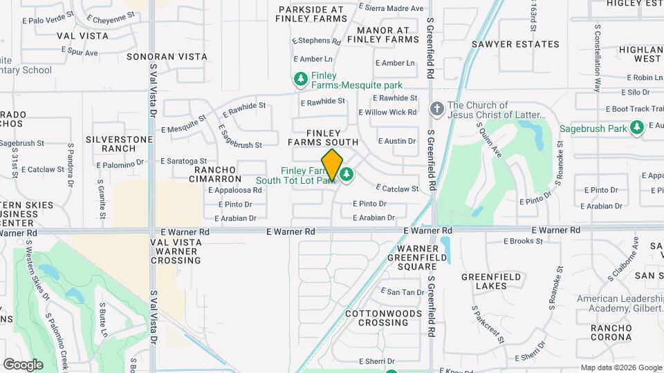 2108 E Appaloosa Rd Map and Location Details