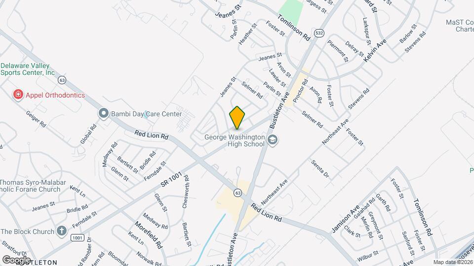 10112 Verree Rd, Unit 1st Floor Mapa y Detalles de la Ubicación