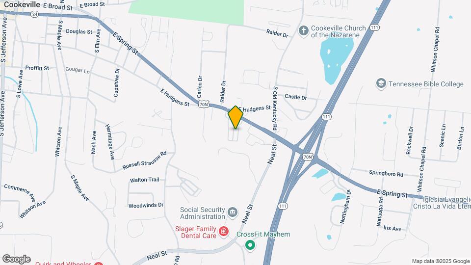 510 Bowerwood Cir Map and Location Details