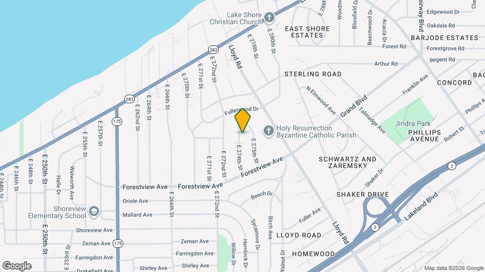 423 E 274th St Map and Location Details