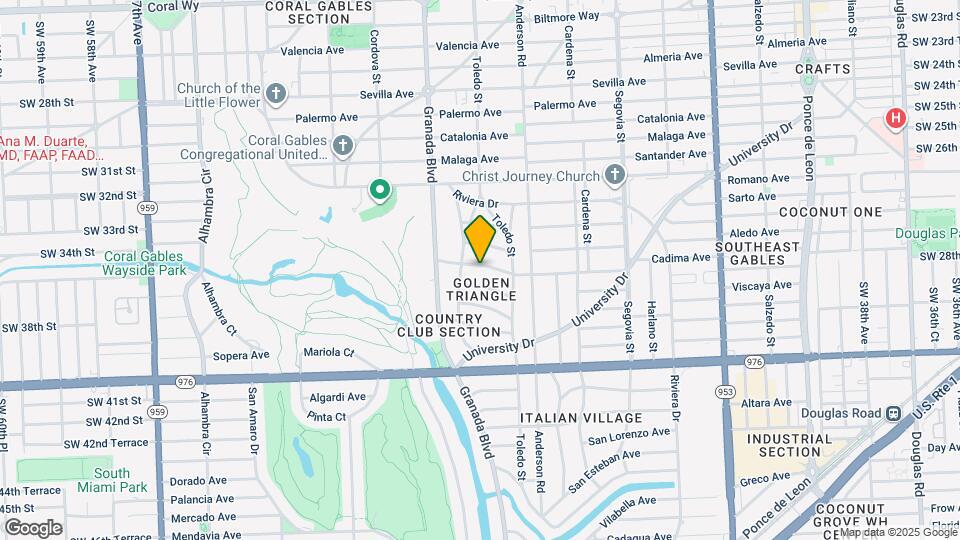 932 Escobar Ave Map and Location Details