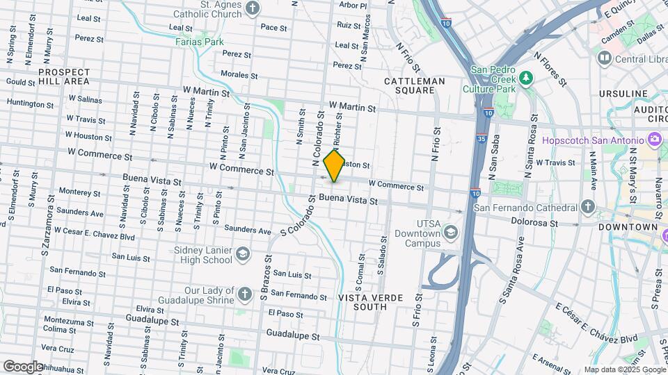 110 S Richter St Map and Location Details