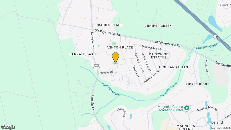 1239 Dunlop Dr NE Mapa y Detalles de la Ubicación