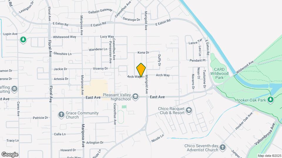 1480 Arch Way Map and Location Details