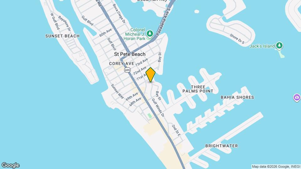 6892 Gulf Winds Dr Map and Location Details