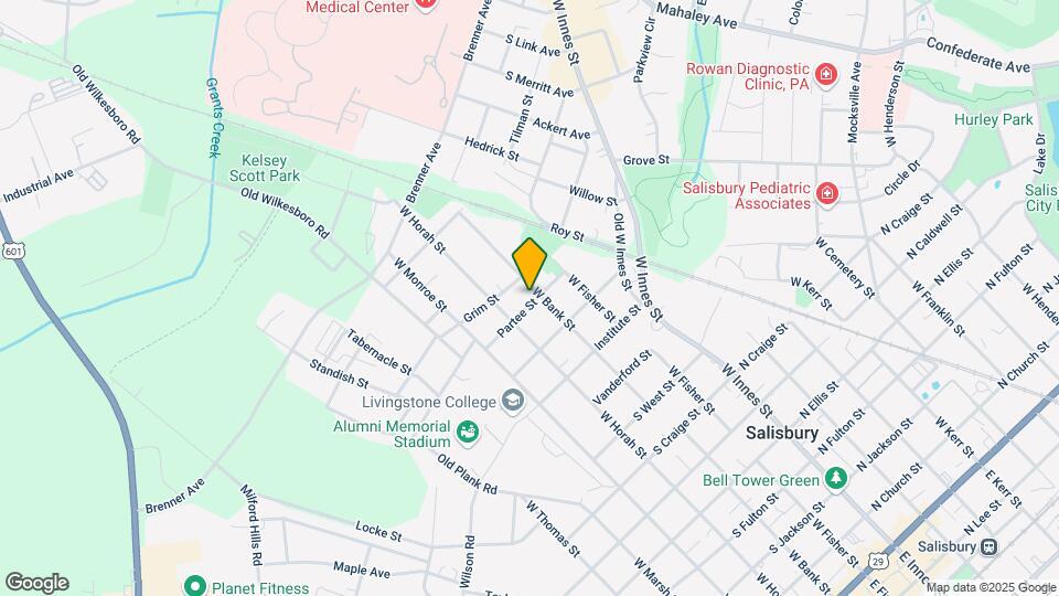 308 Partee St Map and Location Details