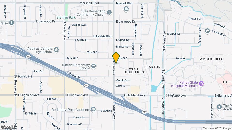 6245 Arden Ave Map and Location Details