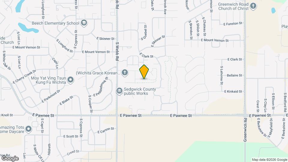 2164 S Thatcher Ct Map and Location Details