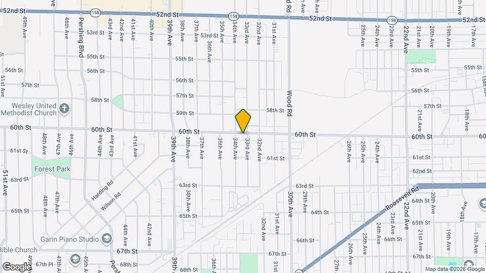 3305 60th St Map and Location Details