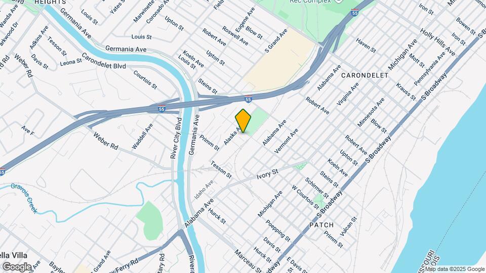 814 Schirmer St Map and Location Details