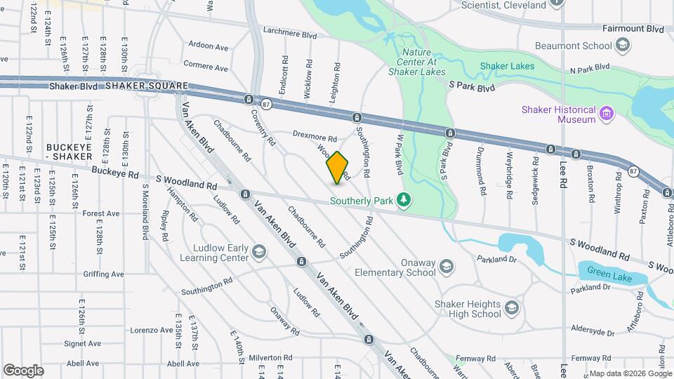 2927 Huntington Rd Map and Location Details