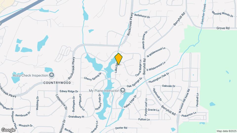 2418 Lake Edge Dr Map and Location Details