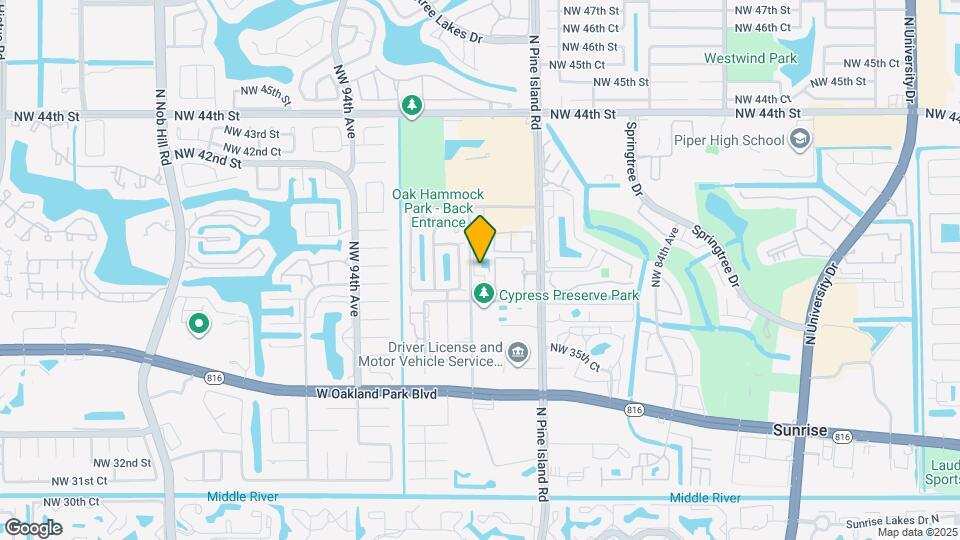 3884 NW 90th Ave Map and Location Details