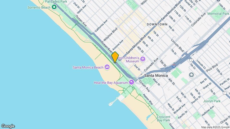 1362 Palisades Beach Rd Map and Location Details
