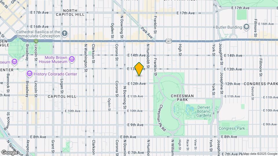 1231 Lafayette St-Unit -3 Map and Location Details